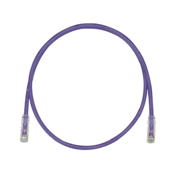 Cable de Parcheo TX6, UTP Cat6, 24 AWG, CM, Color Violeta, 8 Metros