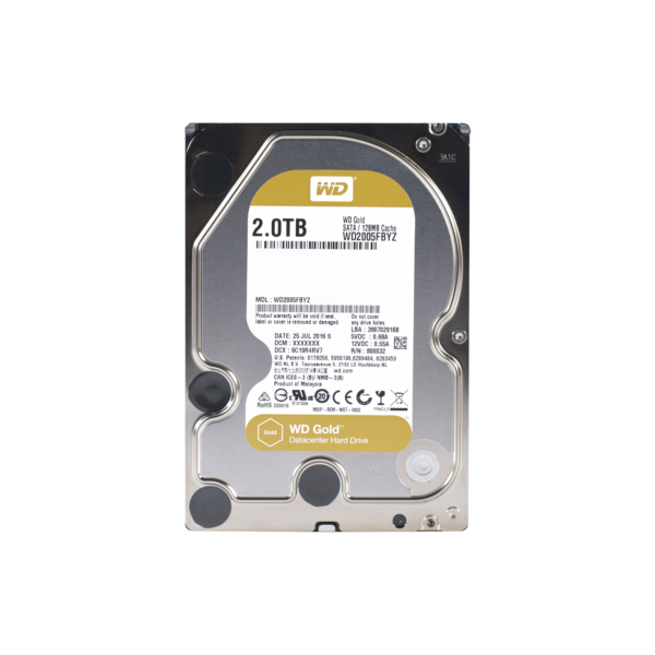 Disco Duro Gold de 2TB / Clase Enterprise / 5 AÑOS DE GARANTÍA
