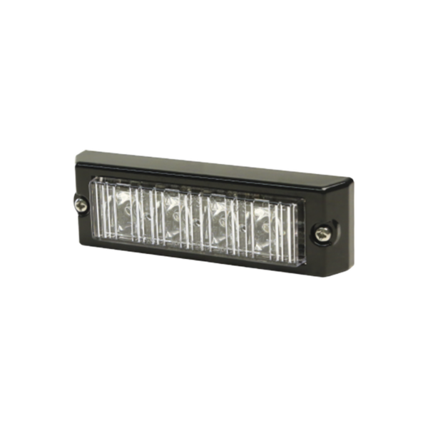 Luz Auxiliar Serie X3704, 4 LEDs Ultra Brillantes, color Azul / Claro