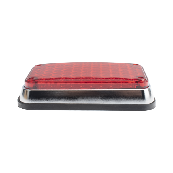 Luz de Advertencia de 6X4", Color Rojo, Ideal para Ambulancias