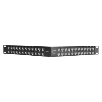 Patch Panel UTP Z-MAX Precargado con Jacks Categoría 6, de 48 puertos, Angulado, 1UR