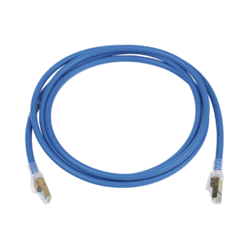Patch Cord Z-MAX Cat6A UTP, CM/LS0H, 7ft, Color Azul