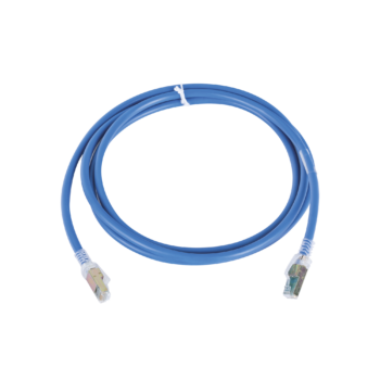Patch Cord Z-MAX Cat6A UTP, CM, 7ft, Color Azul, Versión Bulk (Sin Empaque Individual)