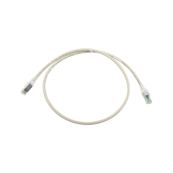Patch Cord Z-MAX Cat6A S/FTP, CM/LS0H, 3ft, Color Gris, Versión Bulk (Sin Empaque Individual)