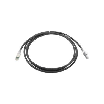 Patch Cord Z-MAX Cat6A S/FTP, CM/LS0H, 7ft, Color Negro
