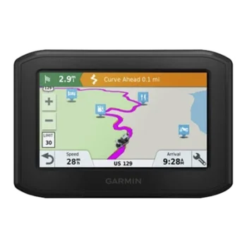 Navegador GPS para Motocicleta / Pantalla Táctil 4.3" Resistente / Ruteo Aventurero / Wi-Fi / Bluetooth / Notificaciones Inteligentes
