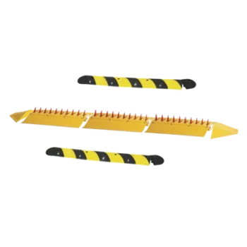 Kit de picos ponchallantas autónomo / Carriles de 3.2 m (10.5 ft) / Operación por resortes / Altura 7.6 cm / Incluye topes y tornillería