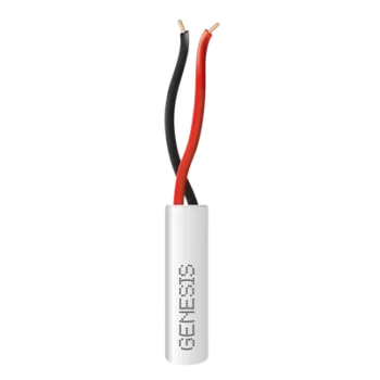 Cable para Alarma / 2x22 AWG / Cobre Sólido / Riser CMR-CL3R / 305 m (1000 ft) / Blanco