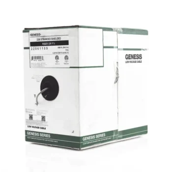 Cable para Alarma / 6 Conductores / 22 AWG / Blindado / Riser / 305 m (1000 ft) / Gris