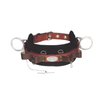 Cinturón de Liniero / Poliéster / 2 Anillos Tipo D / Talla 44 / 20' D-D / 44' Total