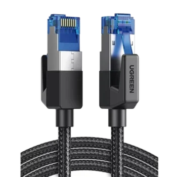 Cable Ethernet Cat8 / 40 Gbps / 2000 MHz / F/FTP / 5 m (16.40 ft) / Nylon Trenzado