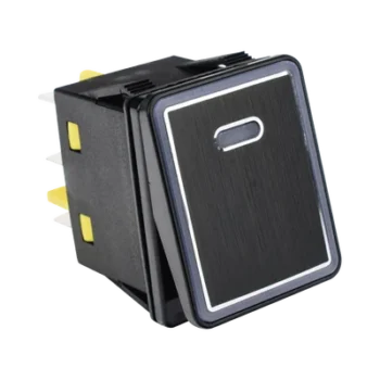 Interruptor Industrial con LED / IP65 / Aluminio / NO-COM-NC / -40°C a 125°C (-40°F a 257°F) / 30A 24VDC