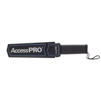 Detector de Metales Portátil / Sensibilidad Alta/Baja / Alarma 75 dB / IP31 / Ahorro de Energía / 410 x 85 x 45 mm