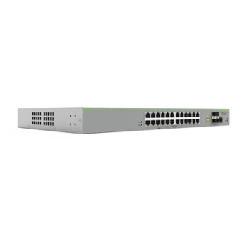 Switch administrable 24 puertos 10/100 4 x 10/1000x SFP incluye fuente
