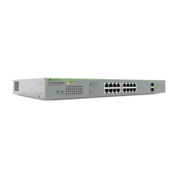 Switch PoE+ WebSmart / 16 Puertos Gigabit / 2 Puertos SFP Combo / 185 W / 36 Gbps