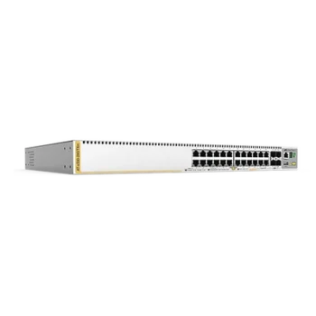 Switch Capa 3 Stackeable / 20x 10/100/1000 Mbps / 4x 100M/1G/2.5/5G-T / 4x SFP+ 10G / 160 Gbps / 119 Mpps / Fuente Redundante