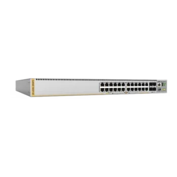 Switch L3 Stackable / 24x PoE+ 90W / 4x SFP+ 10G / 740W Redundante / TAA