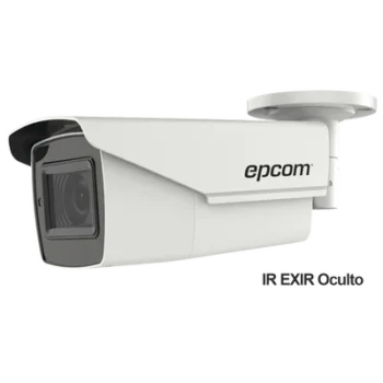 Bala TURBOHD 5 Megapixel / Lente Mot. 2.7 a 13.5 mm / 40 mts IR EXIR / dWDR / 4 Tecnologías (TVI / AHD / CVI / CVBS) / Exterior IP67