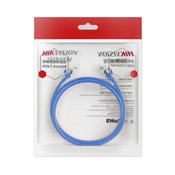 Cable de Parcheo / UTP / Cat. 6 / 24 AWG / 1 Metro (3.28 Pies) / Azul / PoE+ / Interior