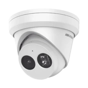 Turret IP 4 Megapixel / Lente 2.8 mm / 30 mts IR EXIR / Exterior IP67 / WDR 120 dB / PoE / ACUSENSE (Evita Falsas Alarmas) / Micrófono Integrado / Metal / MicroSD / ONVIF / ACUSEARCH