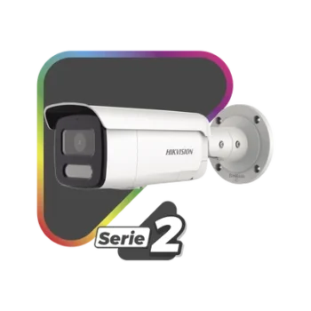Cámara Bala IP / 8 Megapixel / Dual Light 60 m (196.9 ft) / ColorVu / WDR 130 dB / Audio Bidireccional / IP67