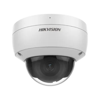 Domo IP 5 Megapixel / Lente 2.8 mm / 40 mts IR / IP67 / IK10 / Microfono Integrado / Entrada/Salida Alarma / Captura Facial / ONVIF / AcuSense / Micro SD / DarkFighter