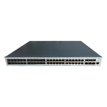 Switch Administrable Capa 3 / 24 puertos RJ45 Gigabit + 24 SFP + 6 SFP+ 10G / 598 Gbps / 1.44 x 0.14 x 1.15 pies