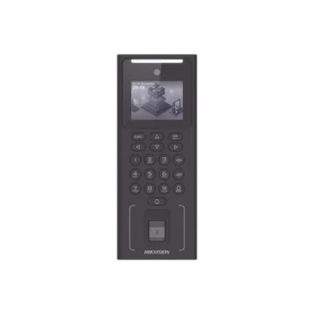Terminal de Control de Acceso Facial / Wi-Fi / Batería de Respaldo / 500 Rostros / 3,000 Huellas y Tarjetas / Cámara 2 Megapixel / Reconocimiento 0.3 a 1.5 m (1 a 4.9 ft)