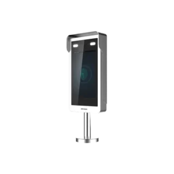 Terminal de acceso con reconocimiento facial / Soporta hasta 50,000 capturas de rostro/ Pantalla LCD touch de 10 pulgadas / cámara de 2MP / Soporte Para torniquete HIKVISON