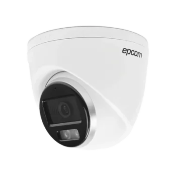 Turret TURBOHD 3K (5 Megapixel) / Lente 3.6 mm / Micrófono Integrado / Imagen a Color 24/7 (ColorVu) / 40 mts Luz Blanca / Exterior IP67 / dWDR / 4 Tecnologías