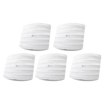 Kit de 5 Access Points / Doble Banda AC / 1350 Mbps / MU-MIMO / PoE 802.3af y Pasivo / 100 Clientes / 4 Antenas Internas