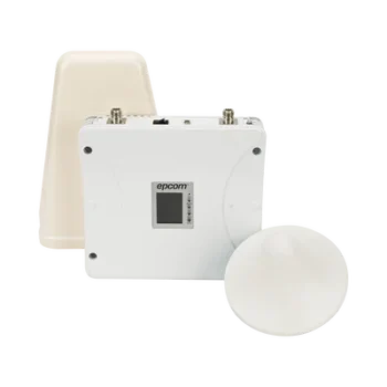 Amplificador de Señal Celular / 5 Bandas Simultáneas / 700-2600 MHz / Cobertura hasta 900 m² (9687.5 ft²) / Ganancia 70 dB / Multiusuario / -10°C a +55°C