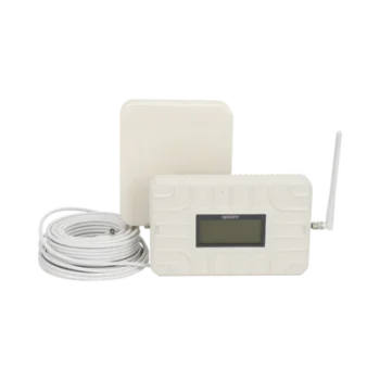 Amplificador de Señal Celular / 5 Bandas Simultáneas / 700-2600 MHz / Cobertura 150 m² / 70 dB Ganancia / 20 dBm Potencia / Plug-and-Play