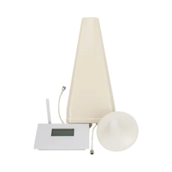 Amplificador de Señal Celular / Doble Banda 850 y 1900 MHz / Ganancia 70 dB / Cobertura 600 m² / 2G y 3G / Kit Completo