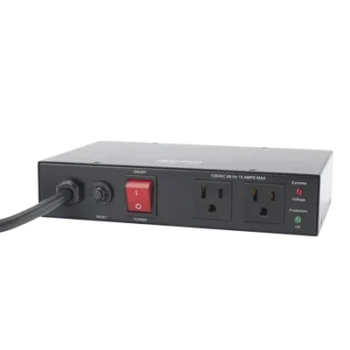 Acondicionador de Voltaje / 2 Salidas NEMA 5-15R / 1,800 W / 15 A / Supresión de Picos 1,080 J / Filtro EMI/RFI / Gabinete Metálico