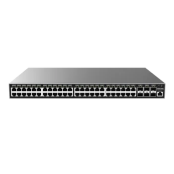 Switch PoE+ Administrable / 48 Puertos Gigabit / 6 SFP+ / 400W / 216 Gbps