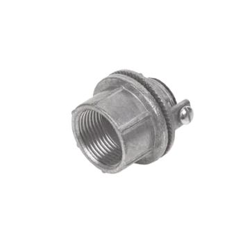 Conector de zinc para intemperie / 1 1/4" / Tornillo a tierra / IP66 / Áreas peligrosas Clase I Div 2 y Zona 2