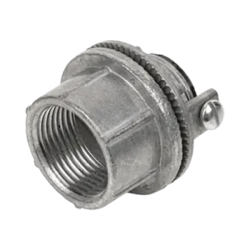 Conector para Áreas Peligrosas / Zinc 2" / Tornillo a Tierra / Intemperie / Clase I Div. 2 y Zona 2