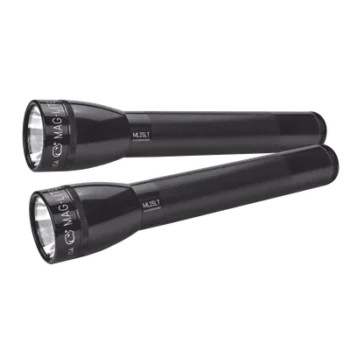 Linterna LED / 250 lm / 170 m (558 ft) / 2 Pilas C / Aluminio Aeroespacial / Foco Ajustable