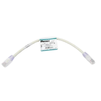 Cable de Parcheo UTP / Cat 6 / 0.3 m (1 ft) / 24 AWG / T568B / CM / Blanco