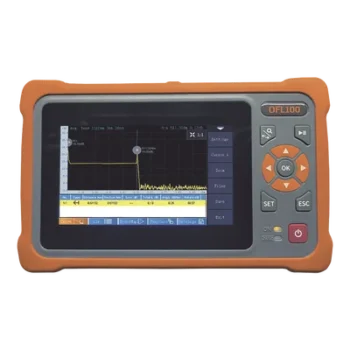 OTDR Monomodo / 1310-1550 nm / SC/APC / 26/24 dB Rango Dinámico / Pantalla Táctil / Modo Automático y Experto