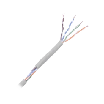 Cable UTP Cat5e / 4 Pares / 100% Cobre Calibre 24 / 100 MHz / 100 m (328 Pies) / Interior
