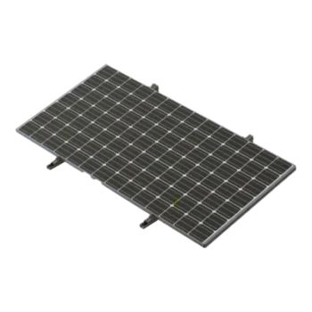 Montaje Fotovoltaico / Aluminio Anodizado / 1 Módulo 450-660W / Espesor 35-40 mm / Piso Concreto