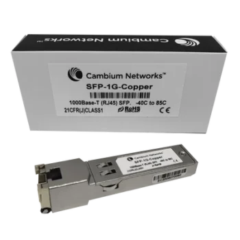 Transceptor SFP / 1 Gbps / Ethernet 10/100/1000 / RJ45 / 100 m (328 ft)