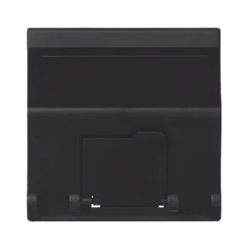 Placa de Voz y Datos Inclinada / 1 Puerto Keystone RJ45 / Guardapolvo Integrado / IP20 / 45x45 mm