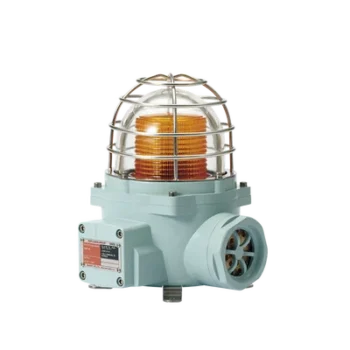 Luz LED de advertencia / Ámbar / 120 VCA / 105 dB / IP66 / Zonas peligrosas / ATEX-IECEx