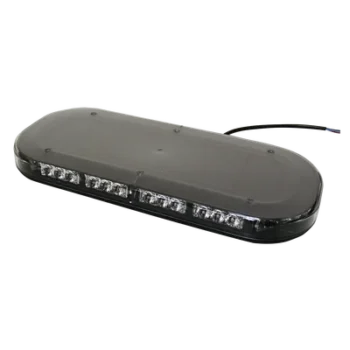 Mini Barra de Luces LED / 42 LED 360° / Ámbar/Blanco / 15 Pulgadas / Multivoltaje 12-24 Vcd / SAE / ECE R65