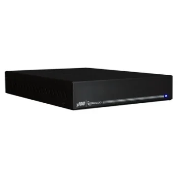 Amplificador Clase D / 2 Canales / 100W @ 8Ω / 150W @ 4Ω / Salida Subwoofer / Control IR / Voltaje Dual 110-240 VCA / Salidas en Bucle