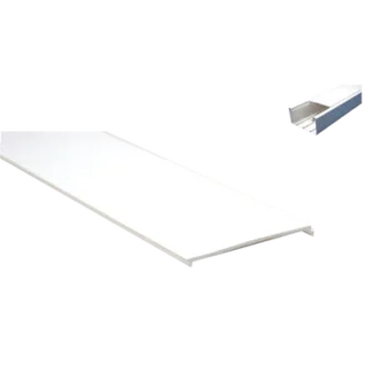 Tapa para canal TEK 100 color blanco (5580-01250)