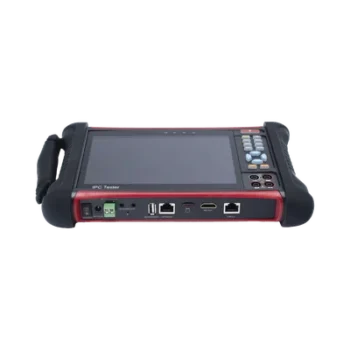 Probador de Vídeo Android con Pantalla LCD de 7" para IP ONVIF / HD-TVI 8MP (TurboHD) / Análogo, ONVIF, Wi-Fi, Scanner IP, WiFi, entrada HDMI/Medidor de potencia optica